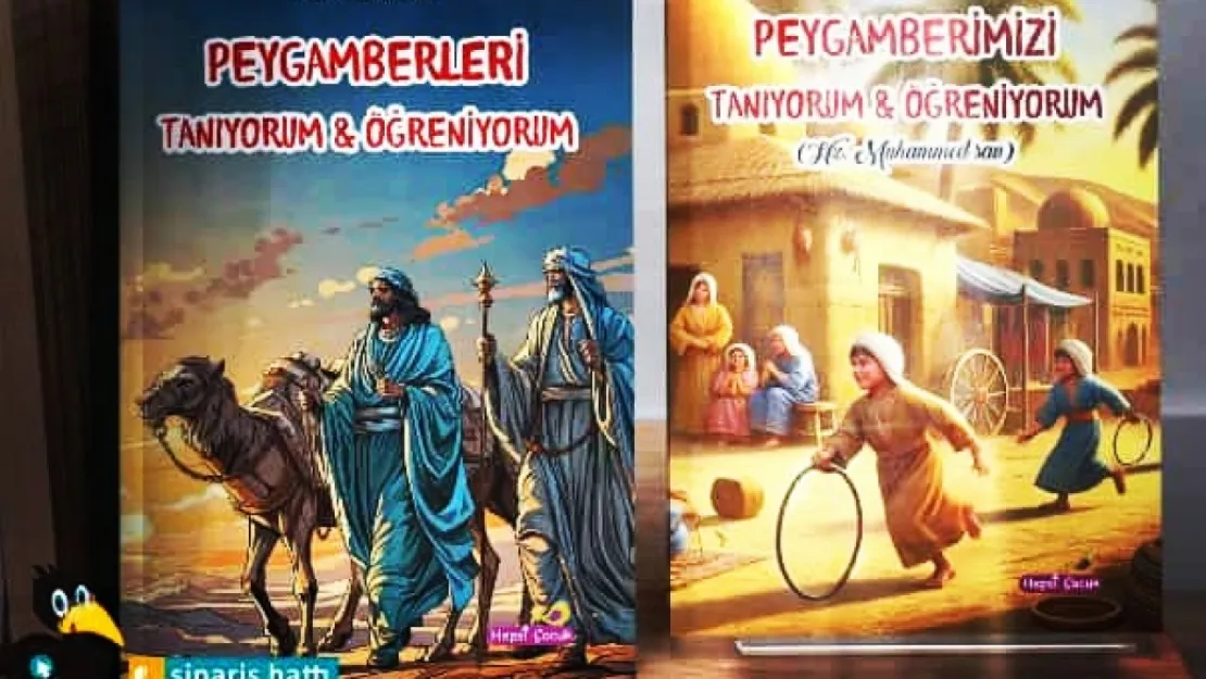 Ali Özkanlı'dan Çocuklar İçin İki Yeni Kitap: Peygamberleri ve Peygamberimizi Tanıyalım