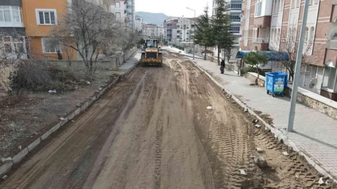 Alt yapı çalışmaları devam ediyor