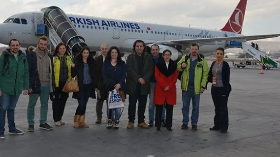 Amerikan, Alman, Yunan ve Slovak turizmciler Kayseri'de