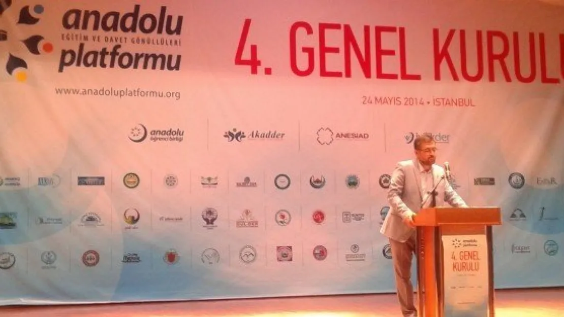 Anadolu Platformu 4. Genel Kurulu İstanbul'da Gerçekleştirildi
