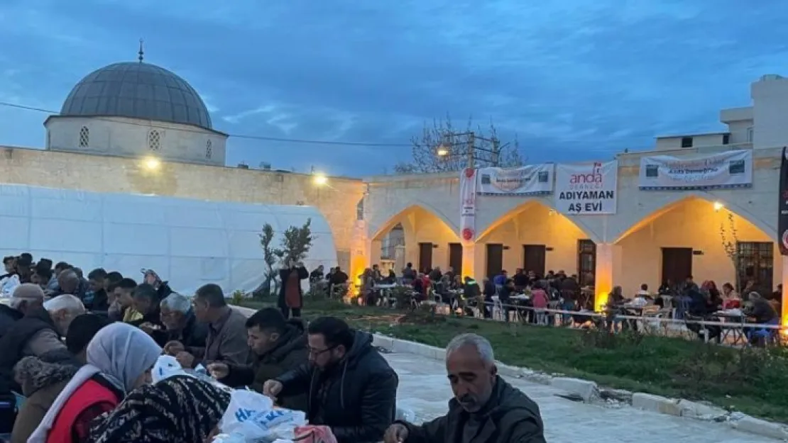 ANDA Derneği deprem bölgesinde her gün bin kişiye iftar veriyor