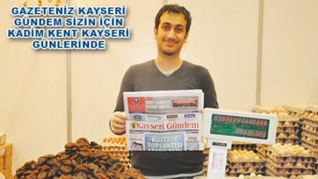 ANKARA'DA 'ÇIKAN' TEK KAYSERİ GAZETESİ