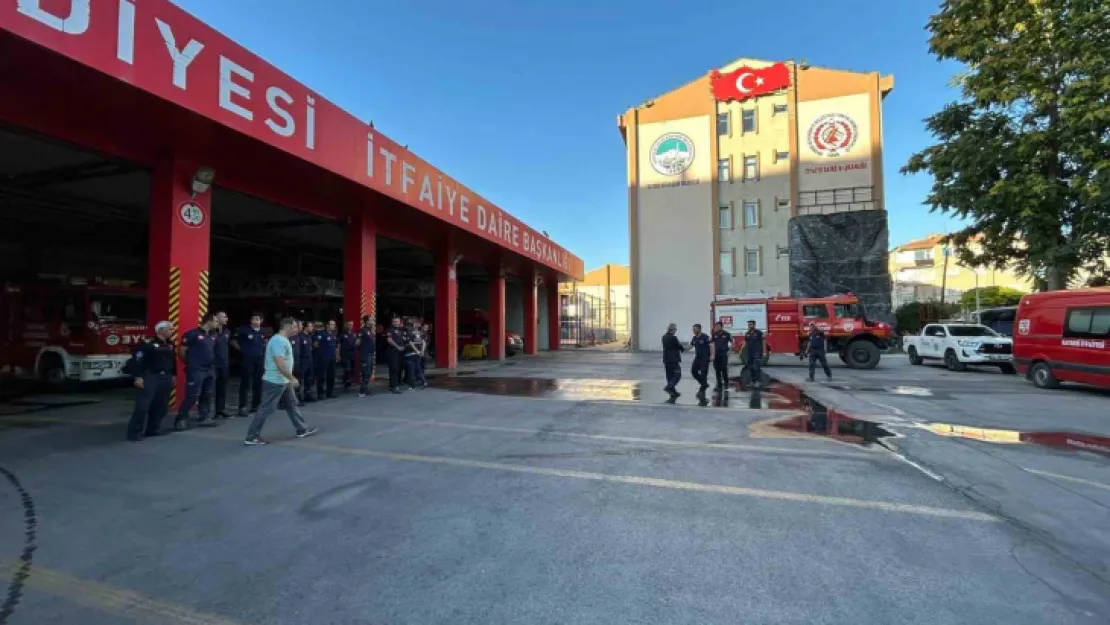 Kayseri İtfaiyesi Antalya Yangın görevini tamamladı