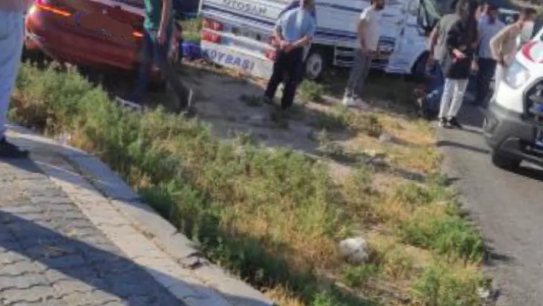 Karpuz kamyonuna çarpan sürücü yaşamını yitirdi