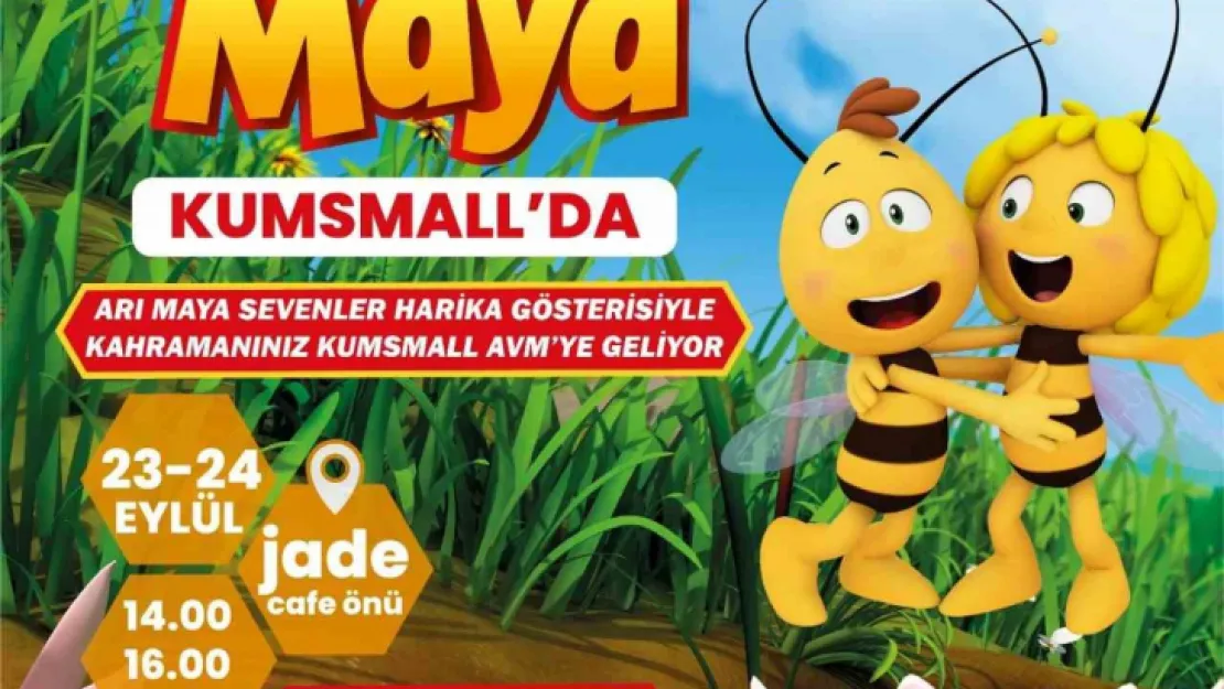 Arı Maya KUMSMALL AVM'ye geliyor