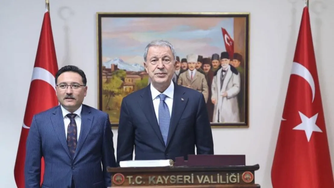 Bakan Akar'dan Kayseri ziyareti