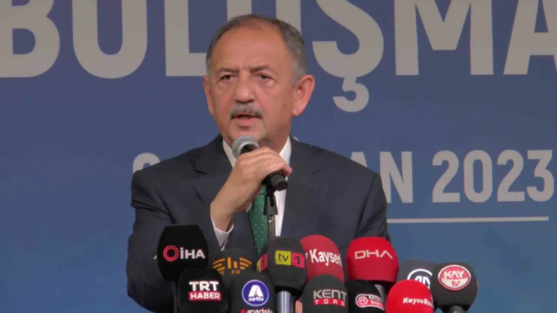 Bakan Özhaseki: 'Geliştirilen formüller ile deprem bölgesindeki konut teslimleri hızlanacak'