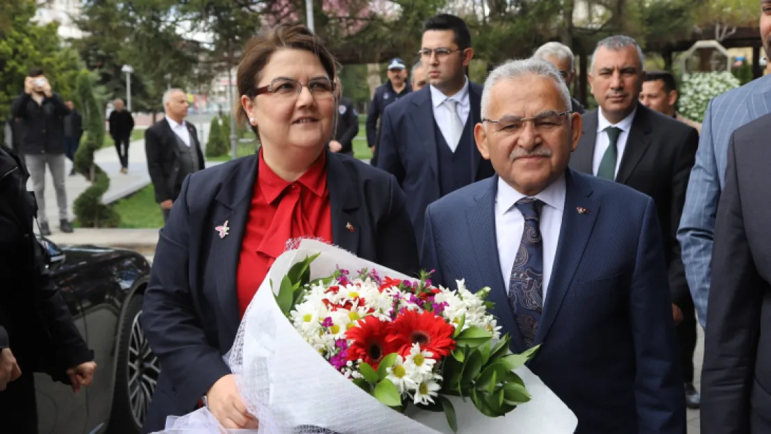 Bakan Yanık, 'Kayseri bizim gözbebeğimiz şehirlerimizden birisi'