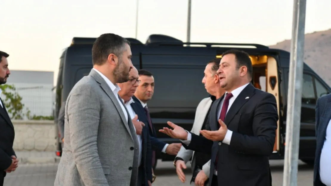 Bakan Yardımcısı İnan, Kayseri OSB'nin Talep Ettiği Arazide İnceleme Yaptı