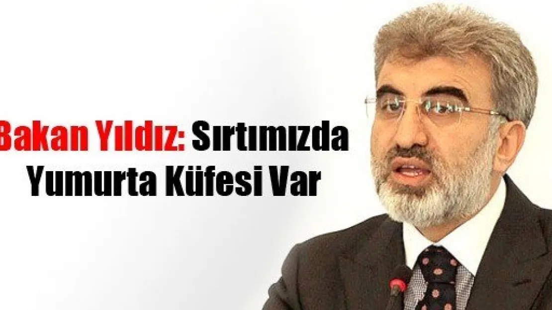 Bakan Yıldız: Sırtımızda Yumurta Küfesi Var