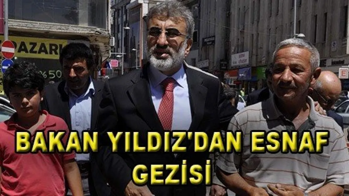 Bakan Yıldız'ın Esnaf Gezisinde Heyecanlandıran Tanışma 