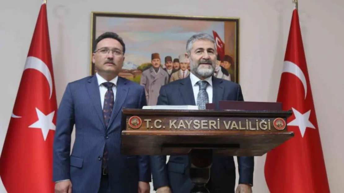 Bakanlar Nebati ve Akar'dan Kayseri Valiliği'ne ziyaret