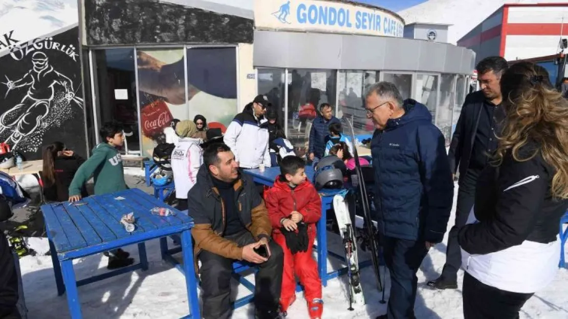 Başkan Büyükkılıç: 'Erciyes Türkiye'mizin yüz akıdır'