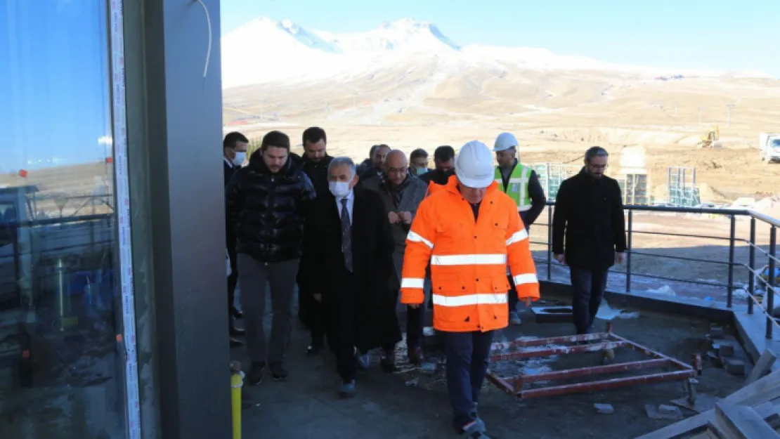 Başkan Büyükkılıç'ın Erciyes ve Develi ziyareti