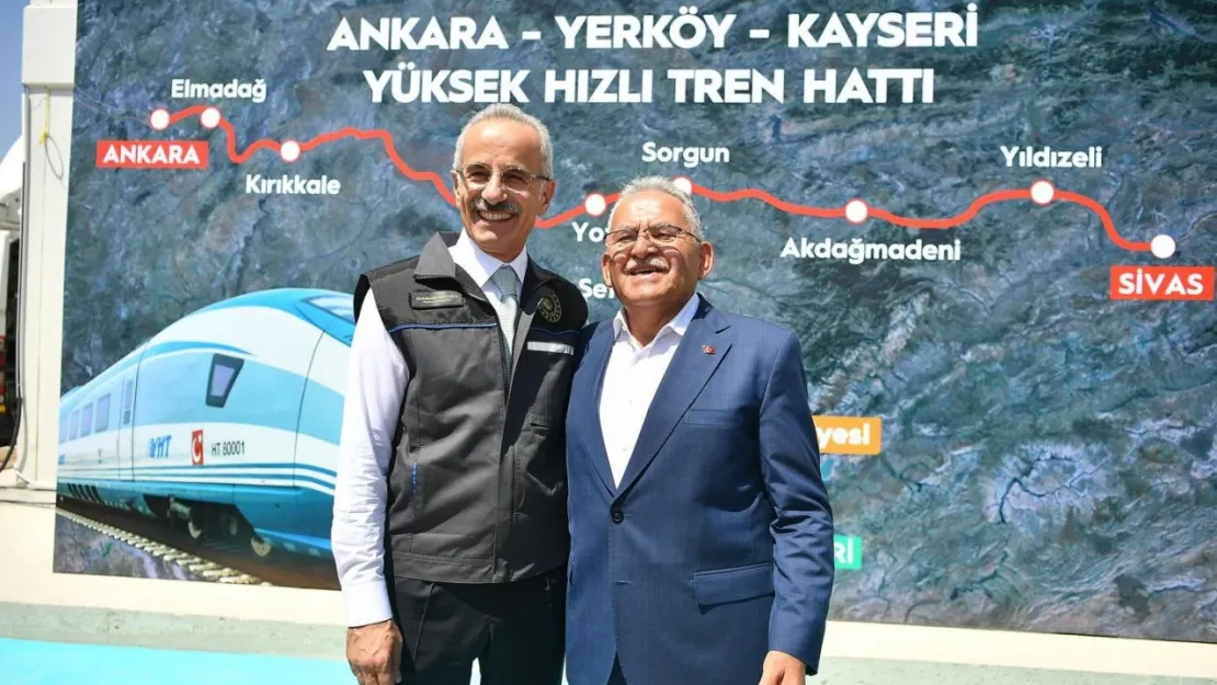 Başkan Büyükkılıç: 'Kayseri-Ankara arası 7 saatten 2 saate inecek'