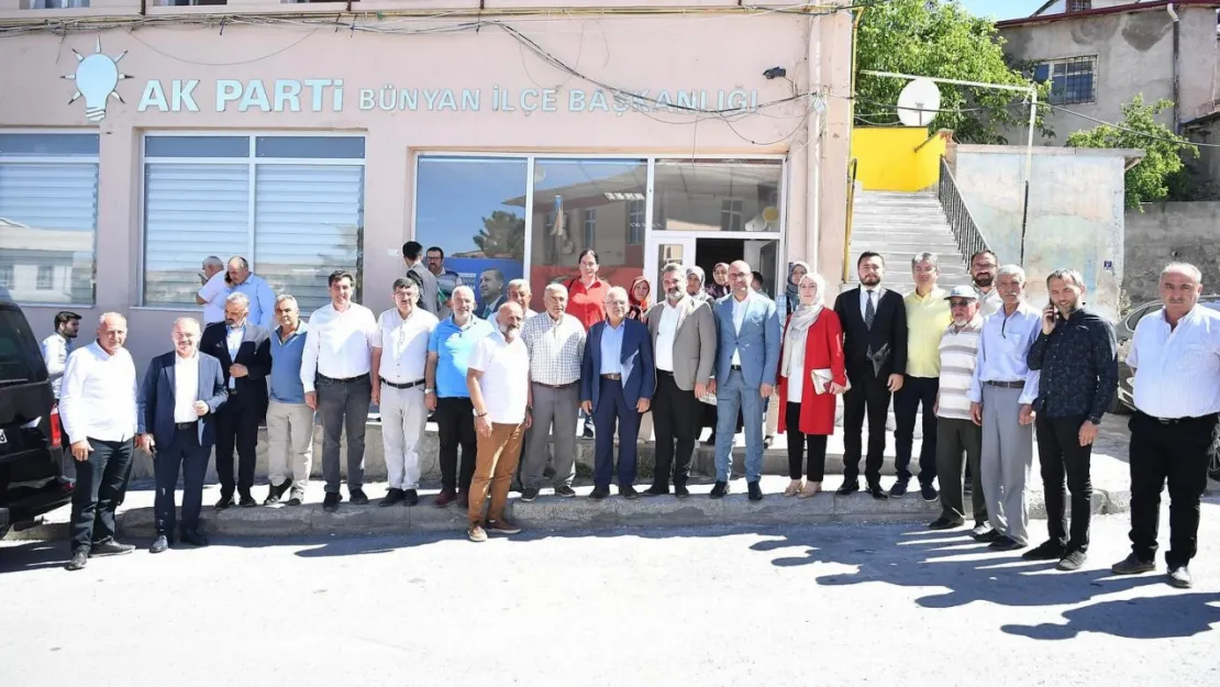 Başkan Büyükkılıç'tan MHP'li 3 ilçeye ziyaret