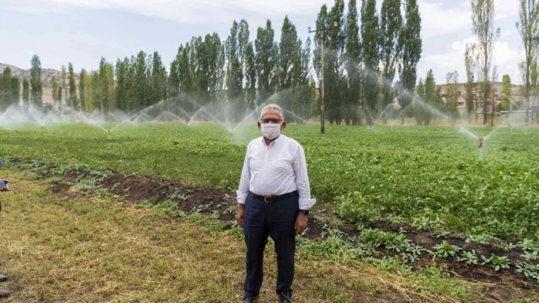 Başkan Büyükkılıç'tan Güneş Enerji Santrali ile çiftçiye destek projesi