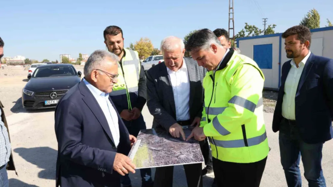 Başkan Büyükkılıç'tan Sivas Caddesine alternatif yol