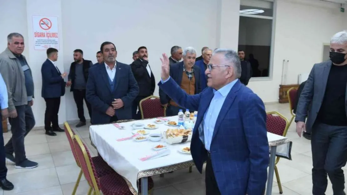 Başkan Büyükkılıç Yeşilhisarlılarla iftar yaptı