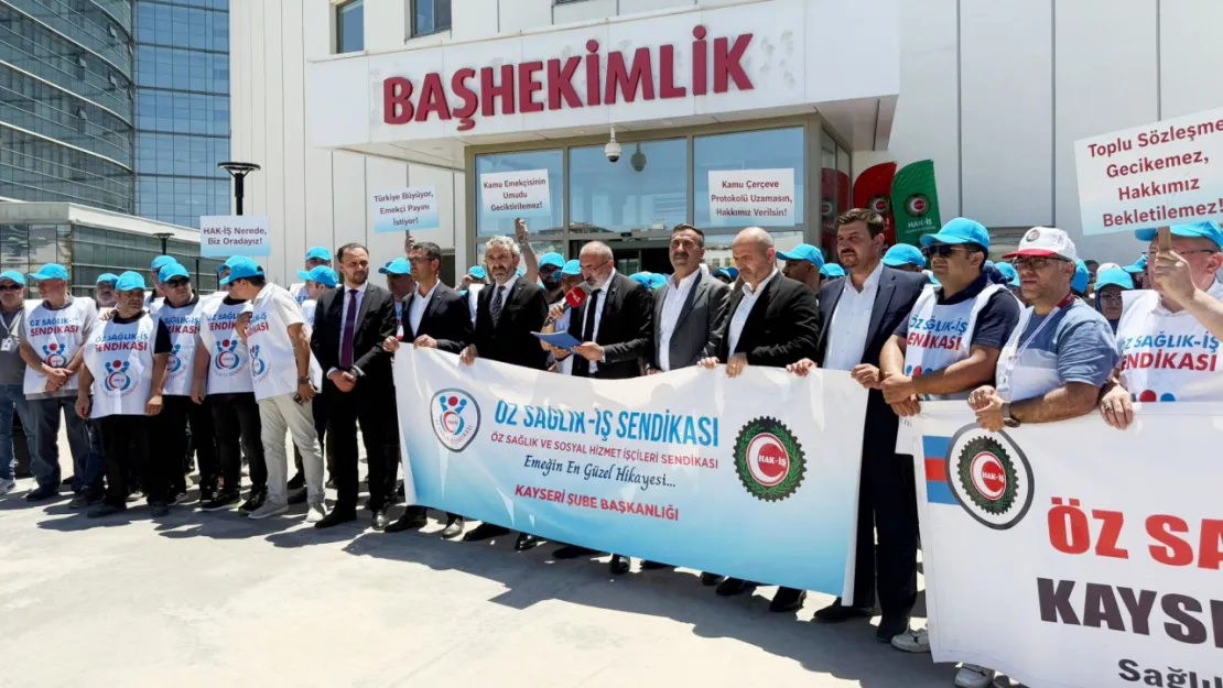 Başkan Kocaman: 'Kamu Çerçeve Protokolü'ndeki beklentimiz karşılanmazsa demokratik haklarımızı kullanacağız'