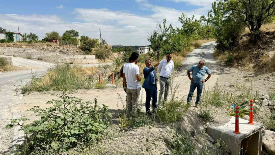 Başkan Özdoğan 200 milyon TL'lik dere ıslahı çalışmalarını yerinde inceledi