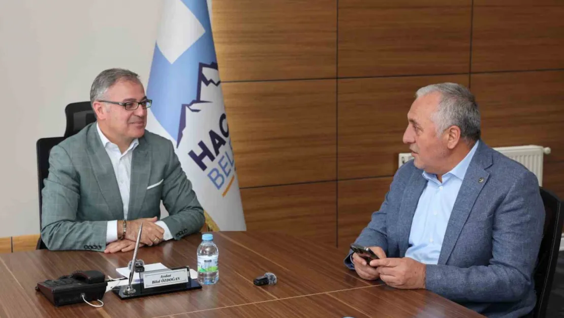 Başkan Özdoğan MHP Kayseri İl Başkanı Demirezen ve heyetini ağırladı