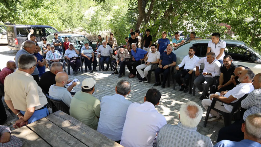Başkan Öztürk  Burhaniye, Balcıçakırı, Çavdaruşağı ve Çubukharmanı Mahallelerinde Vatandaşlarla Buluştu