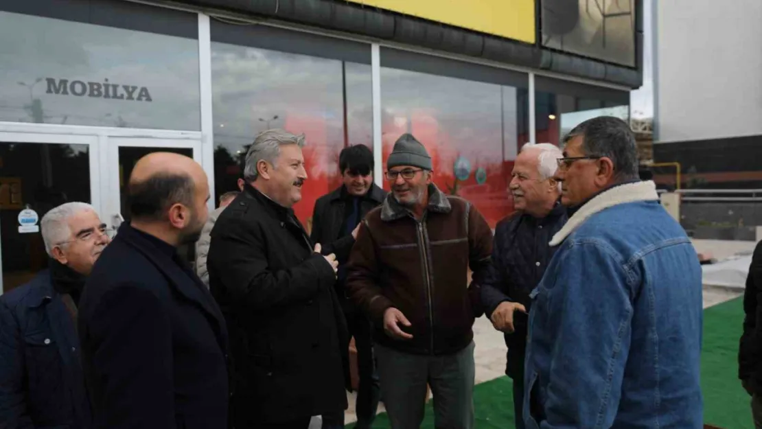 Başkan Palancıoğlu, çalışmalarına esnaf ziyaretleri ile devam ediyor