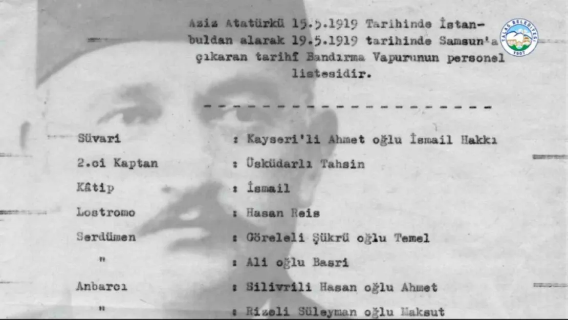 Başkan Yalçın'dan 19 Mayıs'a Özel İsmail Hakkı Durusu Belgeseli