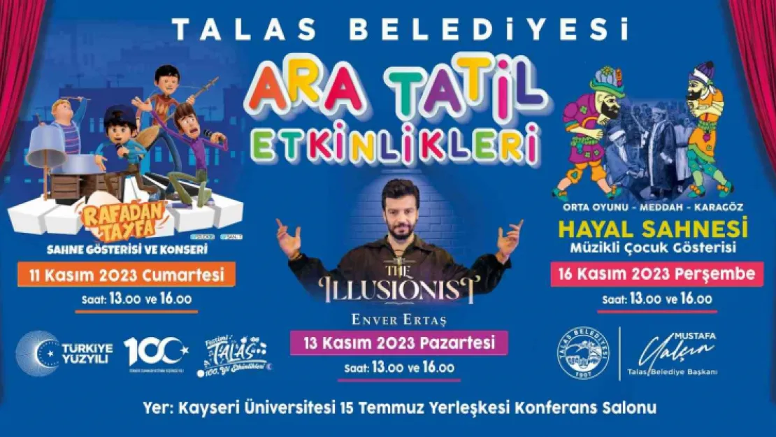 Başkan Yalçın'dan çocuklara ara tatil hediyesi