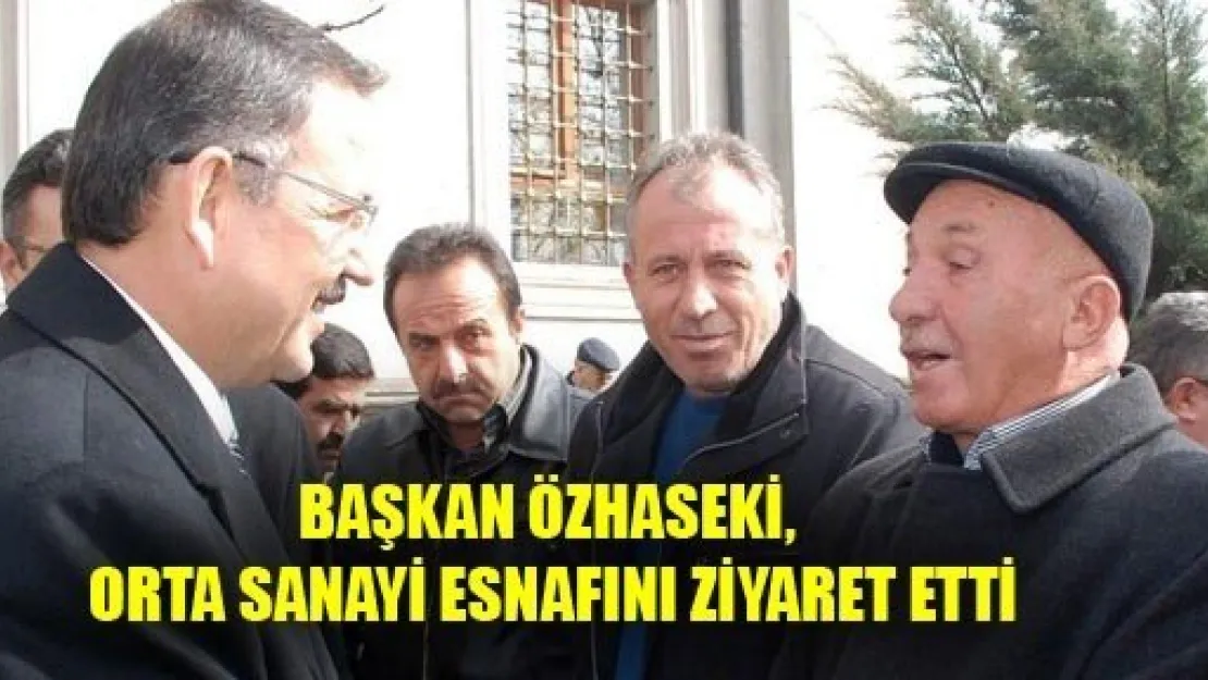 Başkan'dan Esnaf Ziyareti