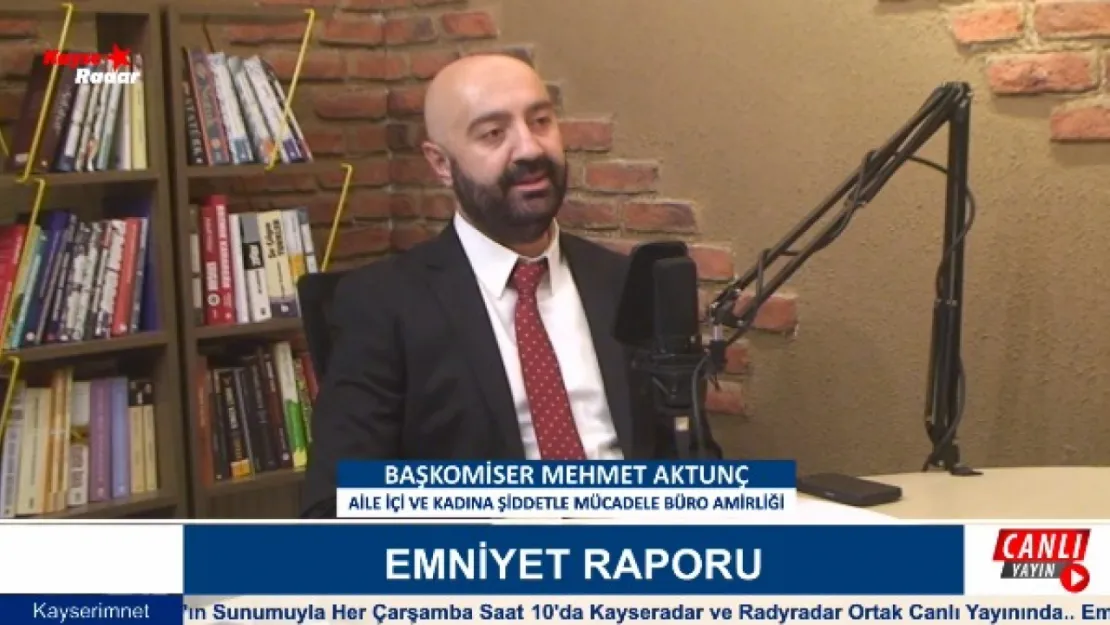 Başkomiser Aktunç: 'Kadına şiddet azalıyor, kadınlar artık daha bilinçli'