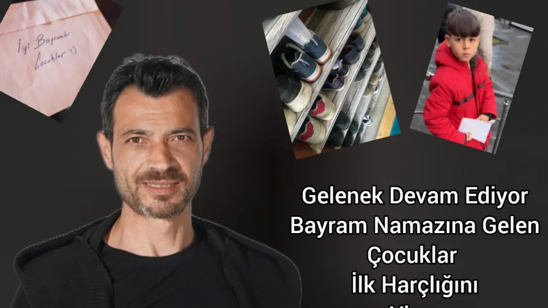 Bayram Namazında Çocuklara Sürpriz Harçlık!