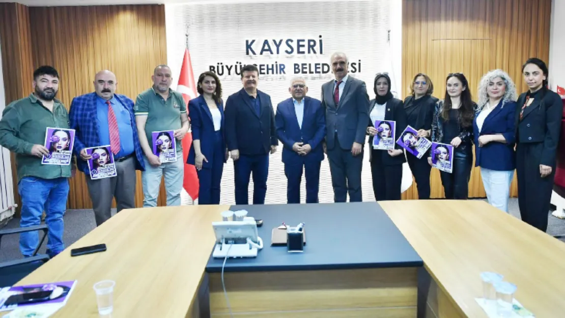 Berberler ve Kuaförler Odası'ndan Başkan Büyükkılıç'a Ziyaret