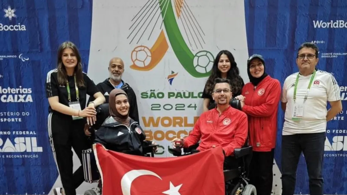 Bocce Dünya Kupası'na Kayseri'den giden Öner Bozbıyık altın madalya kazandı 