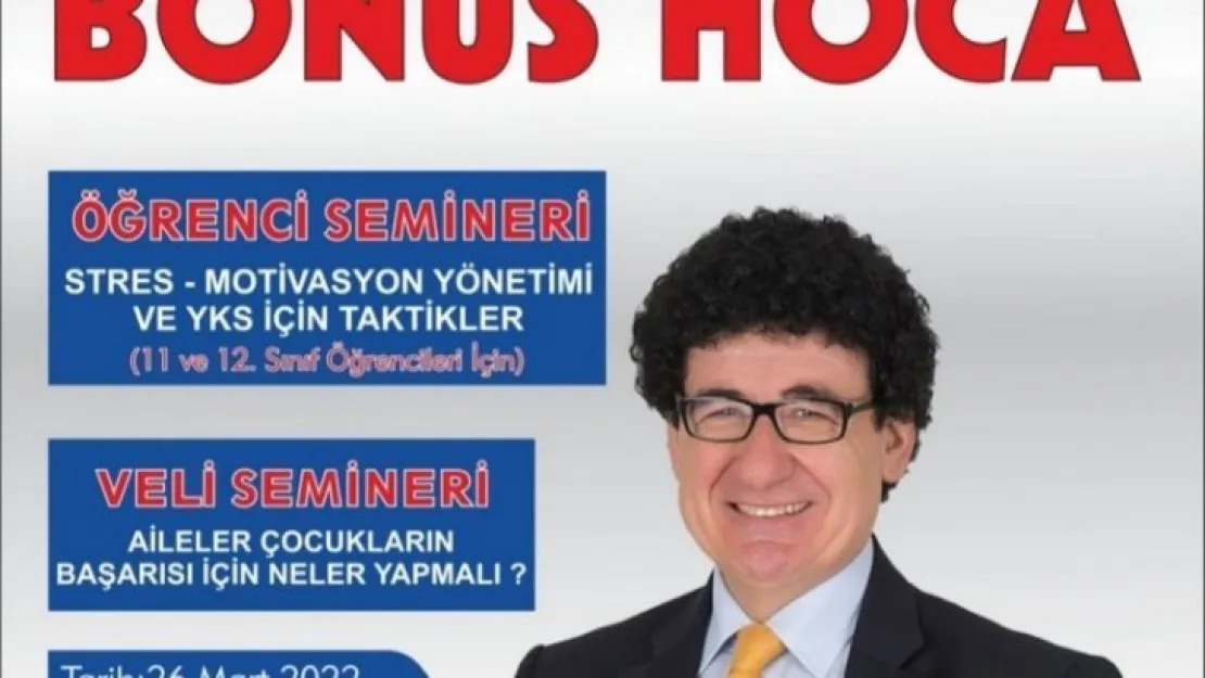 Bonus Hoca'dan Motivasyon Eğitimi