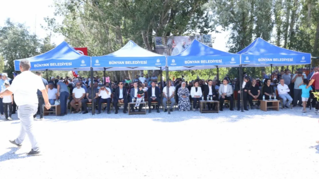 Bünyan'da 5'inci geleneksel Pilav ve Domates Şenliği düzenlendi