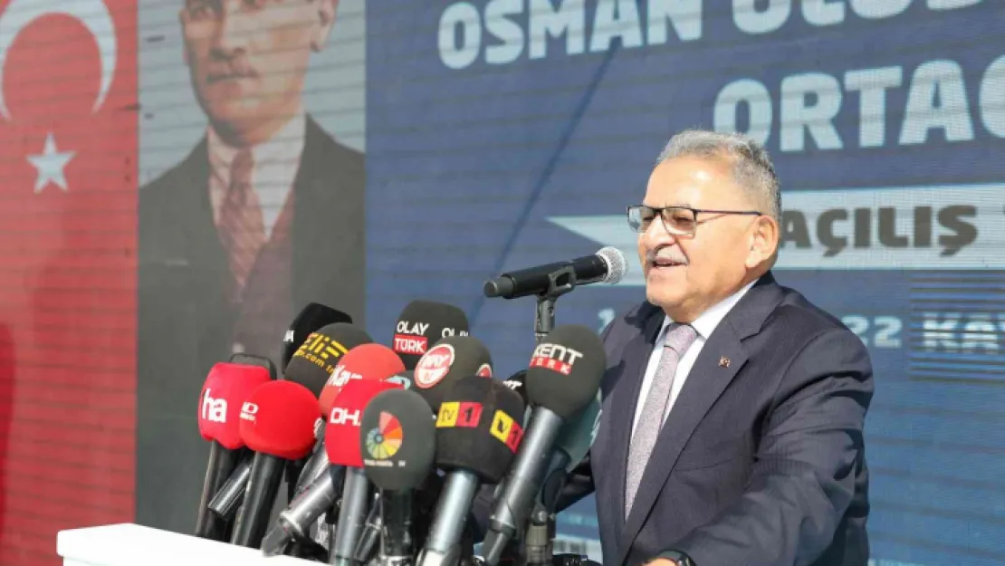 Büyükkılıç: 'Hayırsever, yerel yönetim ve milli eğitim işbirliğinin en güzel örneği'