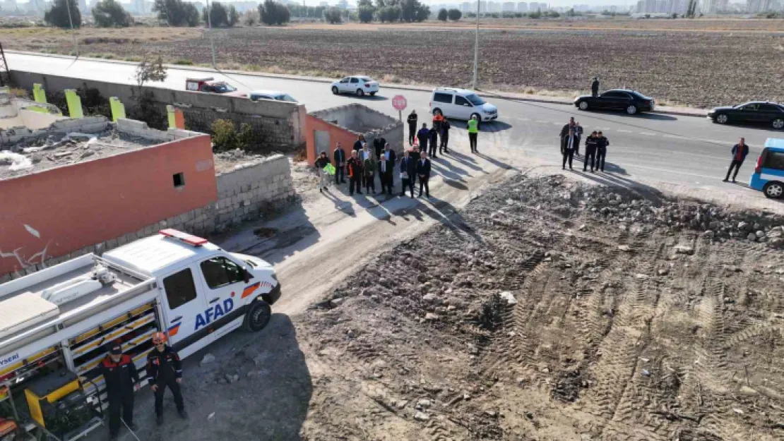 Büyükşehir AFAD Akrediteli Kentsel Arama Kurtarma Ekipleri'nden ilk tatbikat