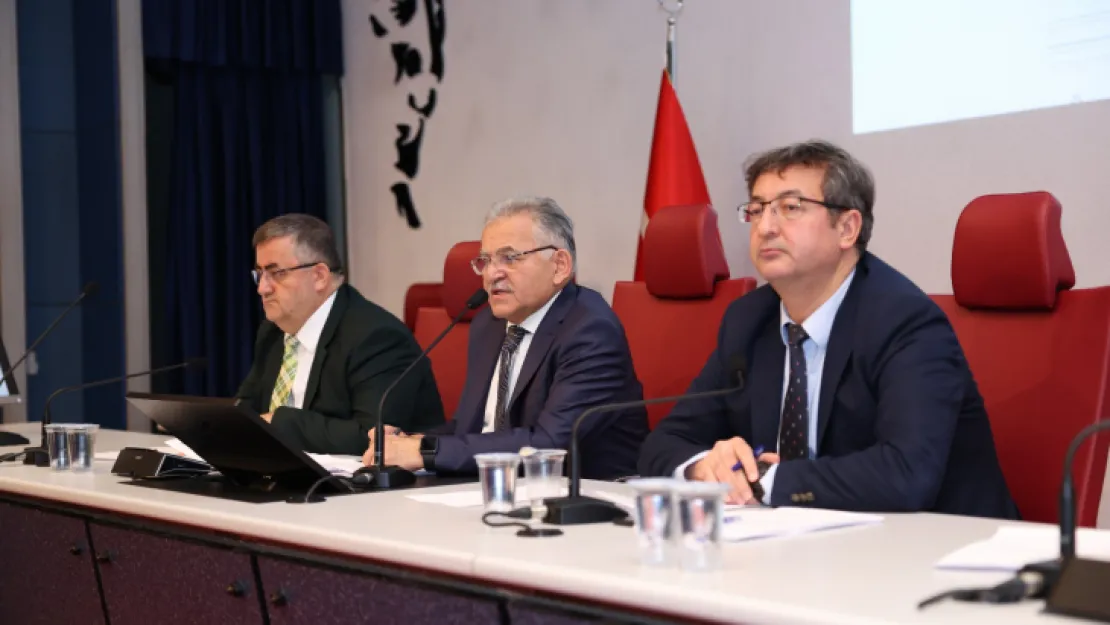 Büyükşehir'de 2023 yılının ilk meclis toplantısı yapıldı