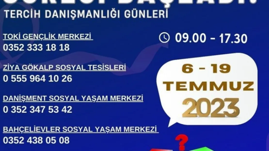 Büyükşehir'den ücretsiz LGS tercih danışmanlığı hizmeti