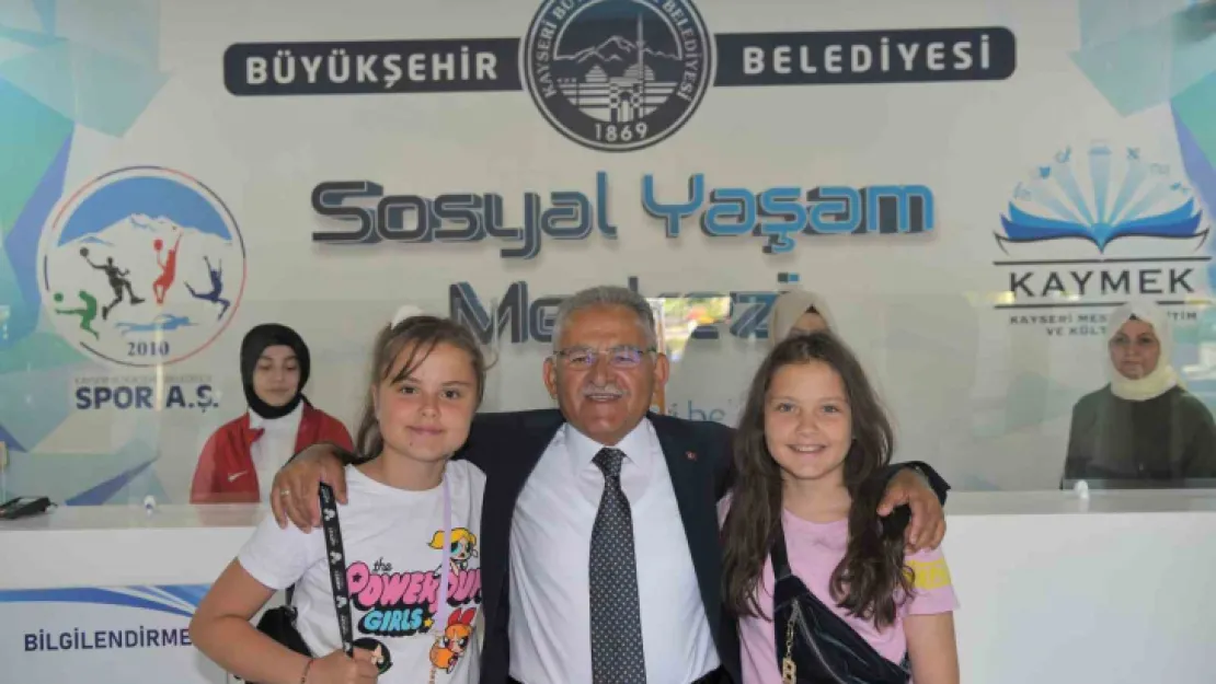 Büyükşehir'in KAYMEK Yaz Okulları'nda dolu dolu program