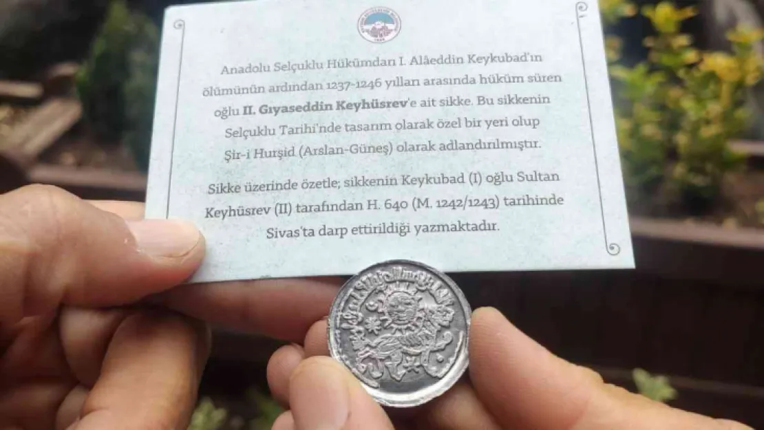 Büyükşehir'in Selçuklu Uygarlığı Müzesi'nden ziyaretçilerine hatıra sikke