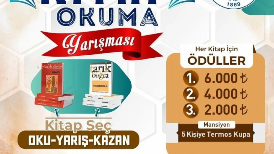 Büyükşehir KAYMEK'in 3'üncü Kitap Okuma Yarışması'nda heyecan başlıyor