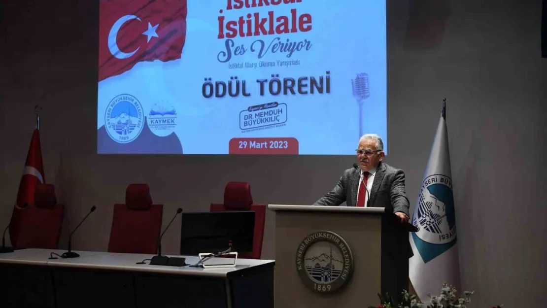 İstiklal Marşı Okuma Yarışması ödül töreni için geri sayım başladı