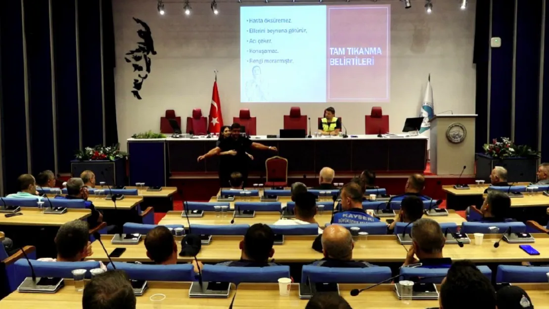 Büyükşehir Personeline İş Sağlığı ve İş Güvenliği Semineri