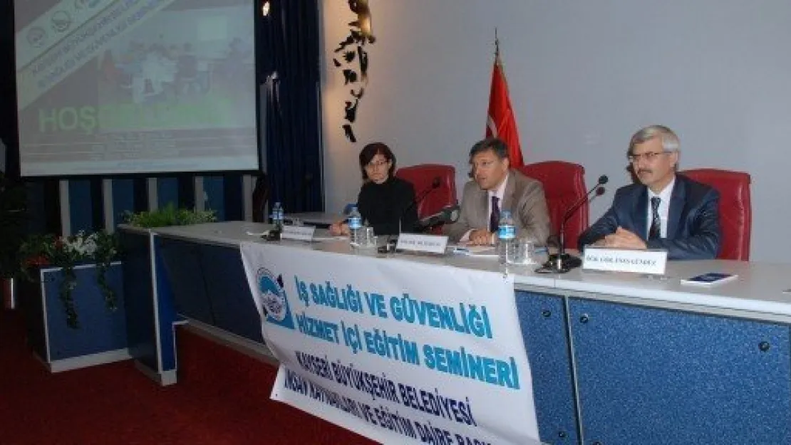 Büyükşehir'de İş Sağlığı Semineri