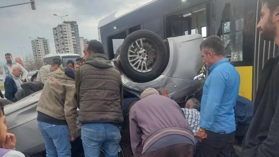 Beyazşehir Kavşağı'nda Feci Kaza: 9 kişi yaralandı