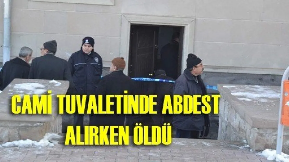 Cami'de Abdest Alırken Öldü