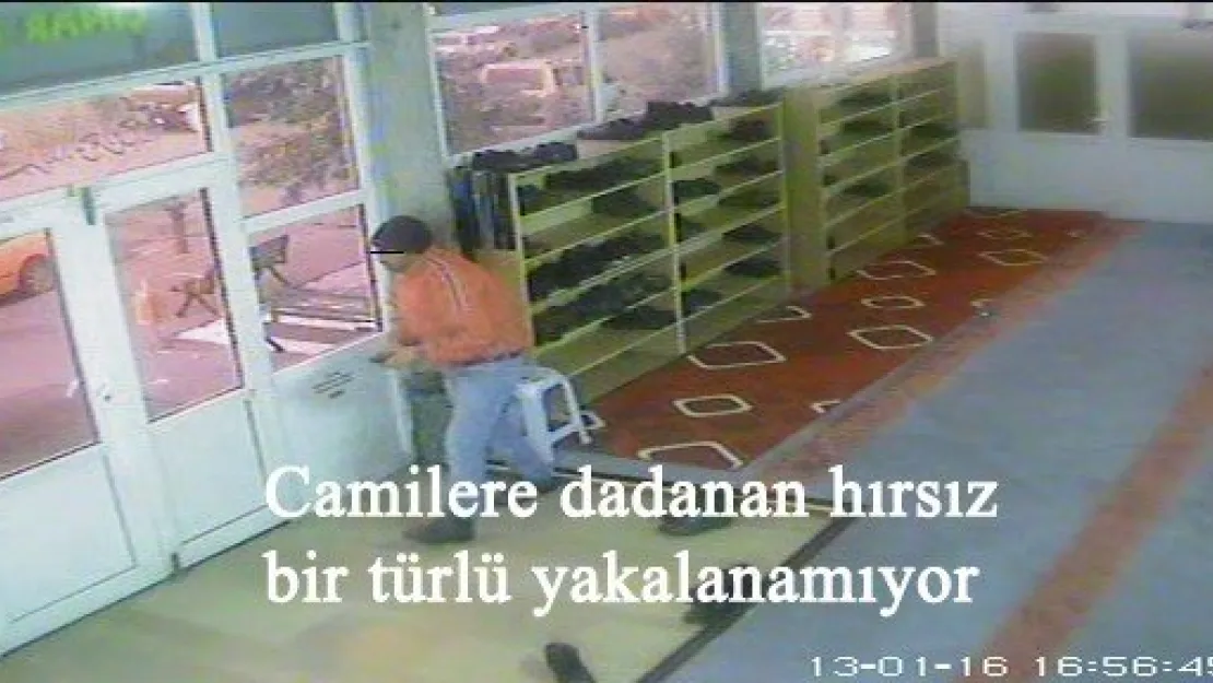 Camide ayakkabı hırsızlığı